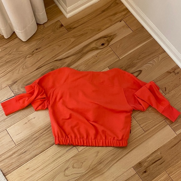 Athleta Vibrant Orange Hoodie - Picture 4 of 4